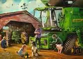 John Deere Then & Now     1000p Puzzles;Puzzles pour adultes - Ravensburger