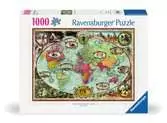 Mit Fahrrad um die Welt   1000p Puzzles;Puzzles pour adultes - Ravensburger