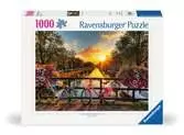 Puzzle 1000 p - Vélos à Amsterdam Puzzles;Puzzles pour adultes - Ravensburger