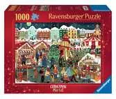 12000729　ヨーロッパの冬景色 クリスマスマーケット　1000ピース Ravensburger;パズル - Ravensburger