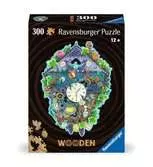 Dřevěné puzzle Kukačkové hodiny 300 dílků 2D Puzzle;Dřevěné puzzle - Ravensburger