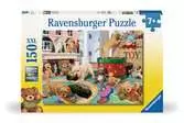 Verspielte Welpen 150p Puzzle;Puzzle enfants - Ravensburger