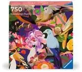 Art & Soul: Barevní ptáci a květy 750 dílků 2D Puzzle;Puzzle pro dospělé - Ravensburger