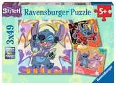Disney Stitch, 3x49pc Puslespil;Puslespil for børn - Ravensburger