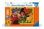 Puzzle 200 p XXL - Hakuna Matata / Disney Le Roi Lion Puzzle;Puzzle enfants - Ravensburger