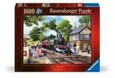 Vlaková zastávka na venkově 1000 dílků 2D Puzzle;Puzzle pro dospělé - Ravensburger
