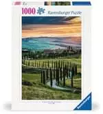 Údolí Val d Orcia, Toskánsko 1000 dílků 2D Puzzle;Puzzle pro dospělé - Ravensburger