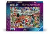 Christmas No29: Santa s Steam Train Grotto , 1000pc Palapelit;Aikuisten palapelit - Ravensburger