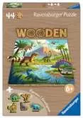 Dinosaurs, 44pc Wooden Puzzle Pussel;Barnpussel - Ravensburger