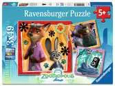 Zootopia 2 3x49p Puslespill;Barnepuslespill - Ravensburger
