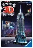 12566 1  エンパイアステートビル ナイトエディション 216ピース 3D パズル;ナイトエディション - Ravensburger