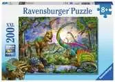 Puzzle 200 p XXL - Le royaume des dinosaures Puzzle;Puzzle enfants - Ravensburger