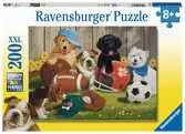 Pejsci hrající si s míči 200 dílků 2D Puzzle;Dětské puzzle - Ravensburger