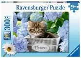12894 5 花と子猫 300ピース パズル;お子様向けパズル - Ravensburger