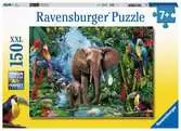 Safari zvířata 150 dílků 2D Puzzle;Dětské puzzle - Ravensburger
