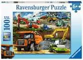 Bouwvoertuigen Puzzels;Puzzels voor kinderen - Ravensburger