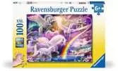 Jednorožec 100 dílků 2D Puzzle;Dětské puzzle - Ravensburger