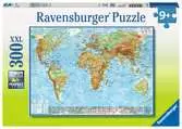 POLITYCZNA MAPA ŚWIATA 300EL XXL14 Puzzle;Puzzle dla dzieci - Ravensburger