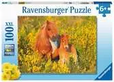 Shetlandský poník 100 dílků 2D Puzzle;Dětské puzzle - Ravensburger