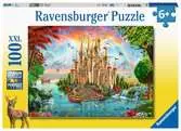 Pohádkový zámek 100 dílků 2D Puzzle;Dětské puzzle - Ravensburger