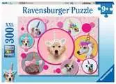 Roztomilí psí jednorožci 300 dílků 2D Puzzle;Dětské puzzle - Ravensburger