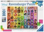 Puzzle 100 p XXL - La palette de couleurs Disney Puzzle;Puzzle enfants - Ravensburger