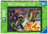 Minecraft: Monstra z Minecraftu 100 dílků 2D Puzzle;Dětské puzzle - Ravensburger