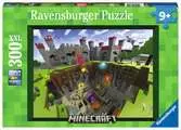 Puzzle 300 p XXL - Découpe Minecraft Puzzle;Puzzle enfants - Ravensburger