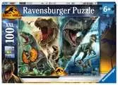 Puzzle 100 p XXL - Les espèces de dinosaures / Jurassic World 3 Puzzle;Puzzle enfants - Ravensburger