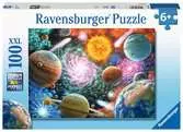 Ve vesmíru 100 dílků 2D Puzzle;Dětské puzzle - Ravensburger