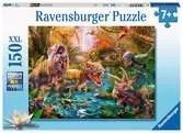 Puzzle 150 p XXL - Le rassemblement des dinosaures Puzzle;Puzzle enfants - Ravensburger