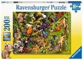Deštný prales 200 dílků 2D Puzzle;Dětské puzzle - Ravensburger