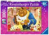 Kráska a zvíře 100 dílků 2D Puzzle;Dětské puzzle - Ravensburger