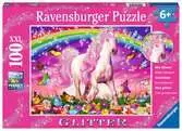 Kůň ve snu 100 dílků třpytivé 2D Puzzle;Dětské puzzle - Ravensburger