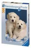 SZCZENIĘTA GOLDEN RETRIEVER 500EL Puzzle;Puzzle dla dzieci - Ravensburger