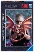 ANNE STOKES: DRAGON GIRL 500 EL Puzzle;Puzzle dla dzieci - Ravensburger