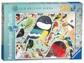 Britští ptáci 500 dílků 2D Puzzle;Puzzle pro dospělé - Ravensburger