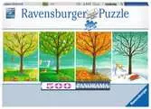 CZTERY PORY ROKU 500EL Puzzle;Puzzle dla dzieci - Ravensburger