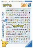 Les 151 premiers Pokémon  500p Pussel;Vuxenpussel - Ravensburger