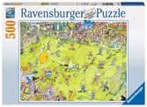 MECZ PIŁKI NOŻNEJ 500EL Puzzle;Puzzle dla dzieci - Ravensburger