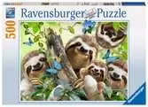 Lenochodovo selfie 500 dílků 2D Puzzle;Puzzle pro dospělé - Ravensburger