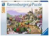 WYPOCZYNEK NA WZGÓRZU 500EL Puzzle;Puzzle dla dzieci - Ravensburger