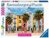 Mediterranean Collection - Alicante, Villajoyosa, 1000pc Puslespill;Voksenpuslespill - Ravensburger