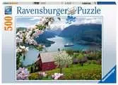 Scandinavien landscape 500p Pussel;Vuxenpussel - Ravensburger