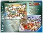 Christmas Collection No1  2x500p Palapelit;Aikuisten palapelit - Ravensburger