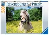 Plavý kůň 500 dílků 2D Puzzle;Puzzle pro dospělé - Ravensburger