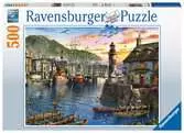 Sunrise at the Port Pussel;Vuxenpussel - Ravensburger