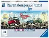 Přes Alpy s VW 1000 dílků Panorama 2D Puzzle;Puzzle pro dospělé - Ravensburger