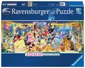 Disney: Skupinové foto 1000 dílků Panorama 2D Puzzle;Puzzle pro dospělé - Ravensburger