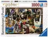Puzzle 2D 1000 elementów: Harry Potter - bohaterowie Puzzle;Puzzle dla dorosłych - Ravensburger